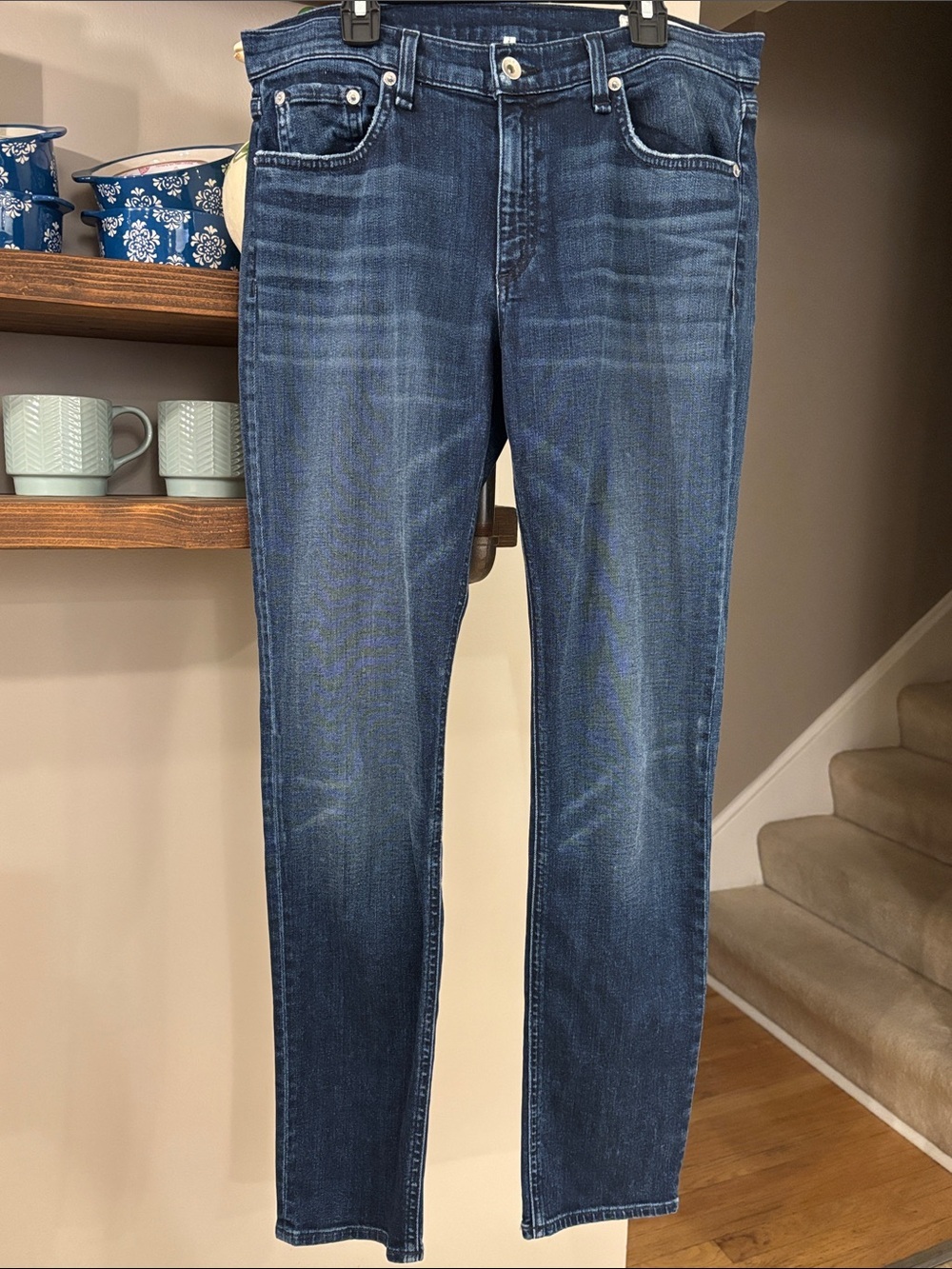 Rag & Bone Dre Low Rise Slim Boyfriend Jeans Size 27 Dark Wash